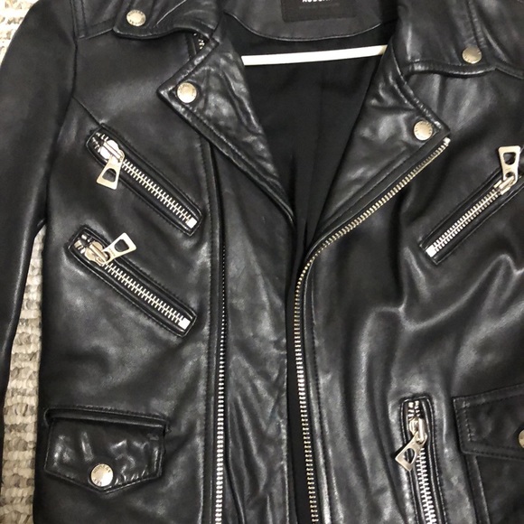 Rudsak leather jacket - CABERY - Picture 3 of 9
